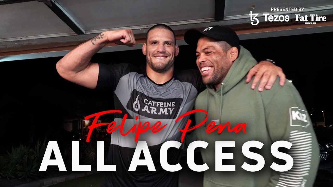 All Access: Andre Galvao Leads Felipe Pena Through Monster Strength  Conditioning Program