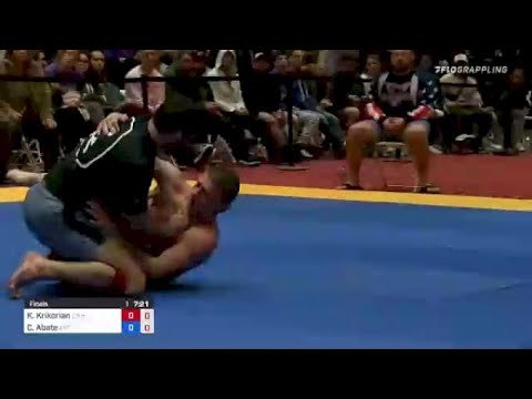 Cole Abate  Keith Krikorian Face Off For Trials Gold! | 2021 ADCC East Coast Trials