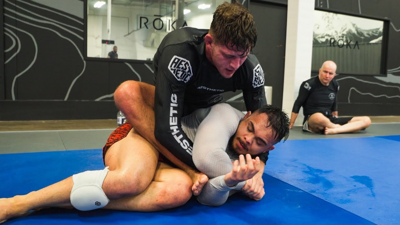 FULL ROUND: Nicholas Meregali Shows Relentless Attacks In Training