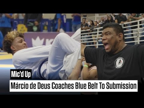 Mic’d Up: Infight’s Marcio De Deus Coaches Blue Belt Star