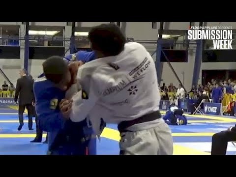 Pedro Maia Hits A Standing Cross Choke And Sleeps His Opponent In 64 Seconds