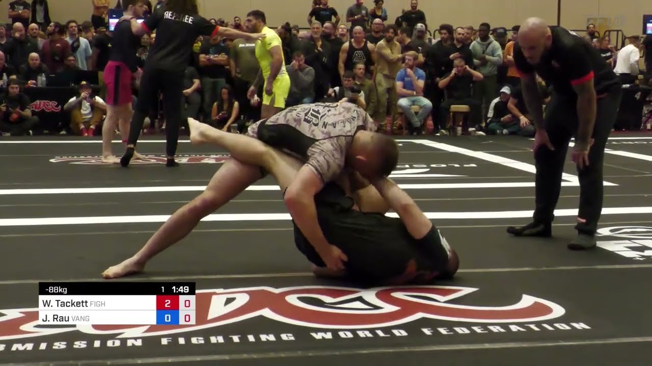 William Tackett vs Jason Rau | 2023 ADCC East Coast Trials